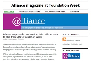 Foundation Week Blog