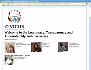 CIVICUS screenshot