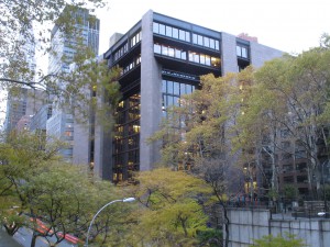 Ford Foundation building in New York City. Credit: Stakhanov.