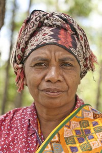 Mama Aleta Baun, leader of the protests in West Timor, Indonesia. 