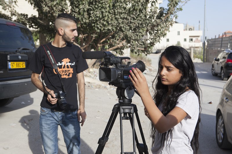 Shoruq helps young people and children develop confidence by building their media and advocacy skills. 