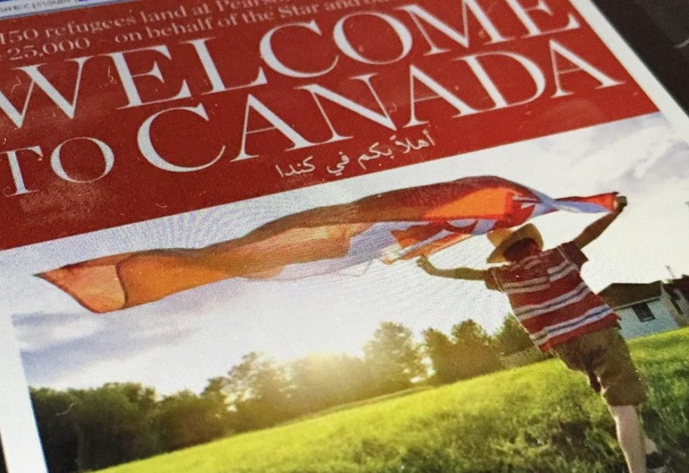 Canada’s Private Sponsorship of Refugees programme a good example of philanthropic support for private resettlement and citizen engagement. Credit: Dom's World