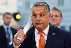 Hungarian prime minister Viktor Orbán. 