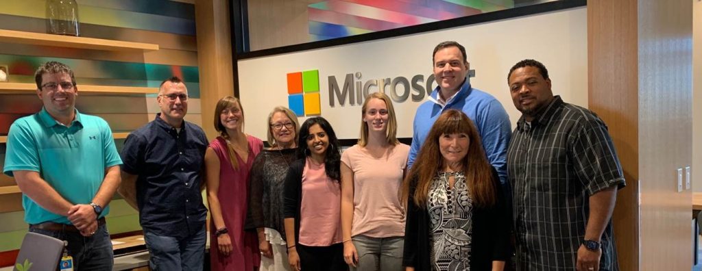 Launch of Microsoft’s advisory board in Des Moines, Iowa, US.