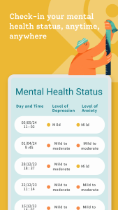 Logging your mental health status online